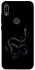 Чехол на Huawei Y6 (2019) Black snake фото 1 из 1