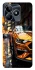 Чехол на Realme C53 Golden sports car фото 1 из 1