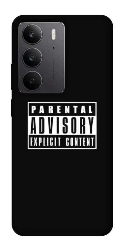 Чехол на Realme C75 Parental Advisory Label фото 1 из 1
