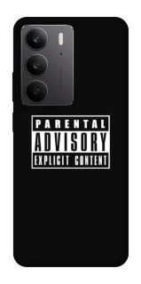 Чохол на Realme C75 Parental Advisory Label фото 1 Чохол на Realme C75 Parental Advisory Label фото 1 з 1