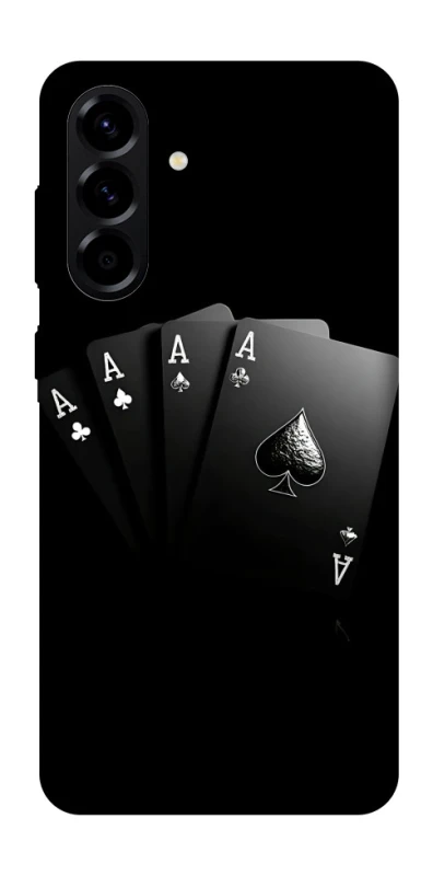 Чохол на Samsung Galaxy A57 5G Black Cards фото 1 з 1