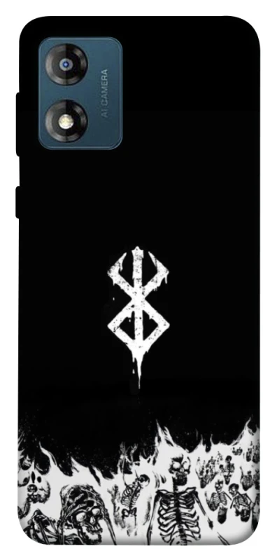 Чохол на Motorola Moto E13 Berserk skeletons фото 1 з 1