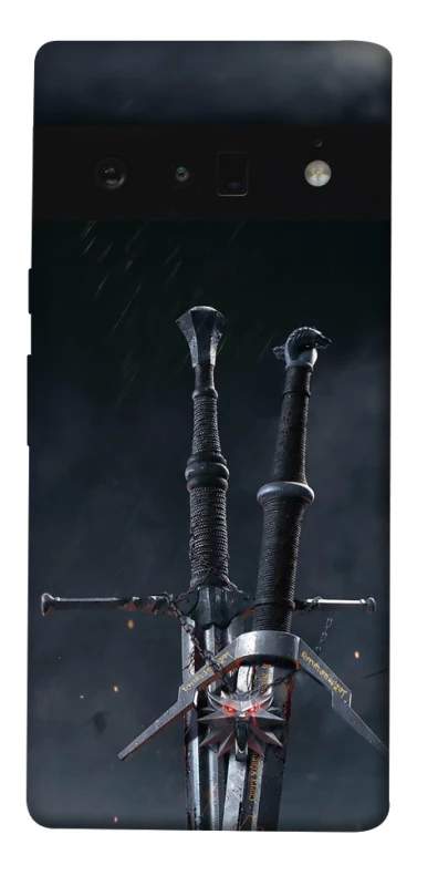 Чехол на Google Pixel 6 Pro Мечи Ведьмака фото 1 из 1