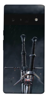 Чехол на Google Pixel 6 Pro Мечи Ведьмака фото 1 из 1