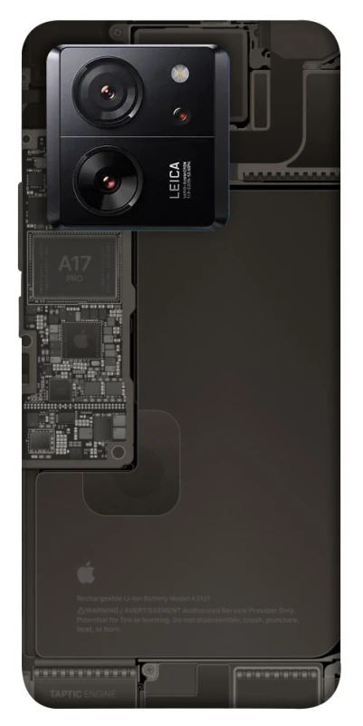 Чохол на Xiaomi 13T Pro iPhone 17 фото 1 з 1