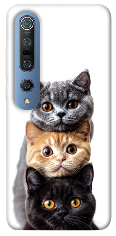 Чохол на Xiaomi Mi 10 / Mi 10 Pro Гарні котики фото 1 з 1