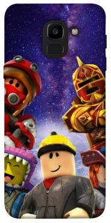 Чехол на Samsung J600F Galaxy J6 (2018) Roblox galaxy warriors фото 1 из 1