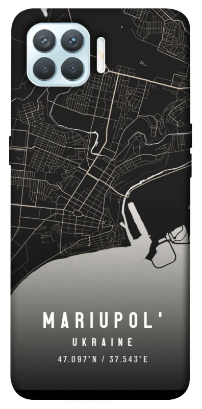 Чохол на Oppo F17 Pro Mariupol map фото 1 з 1
