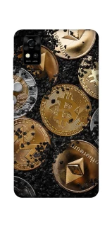 Чехол на ZTE Blade A31 Many coins v2 фото 1 из 1