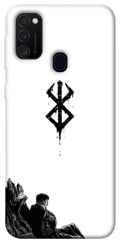 Чохол на Samsung Galaxy M21 berserk white фото 1 з 1