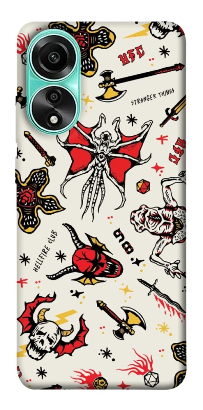 Чохол на Oppo A78 4G Stranger Things ver.2 фото 1 з 1