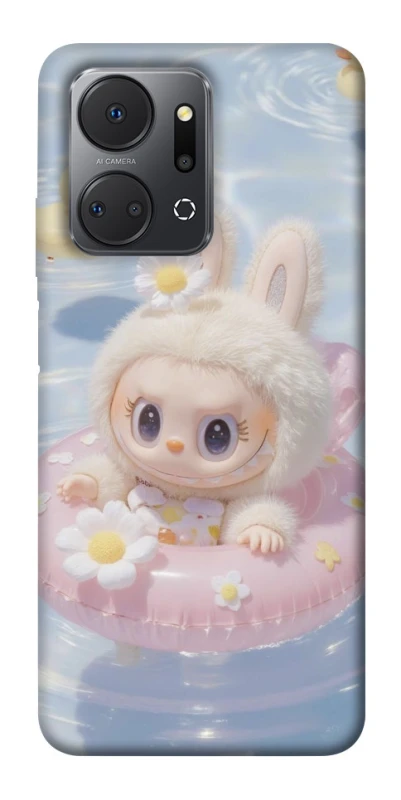 Чохол на Huawei Honor X7a Labubu swimming фото 1 з 1