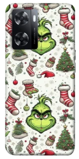 Чохол на Oppo A57s Grinch mood ver.3 фото 1 з 1