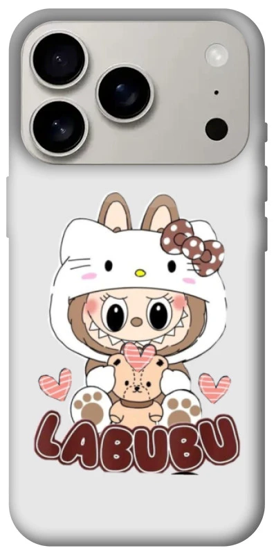 Чохол на Apple iPhone 17 Pro (6.3") Hello Kitty Labubu фото 1 з 1