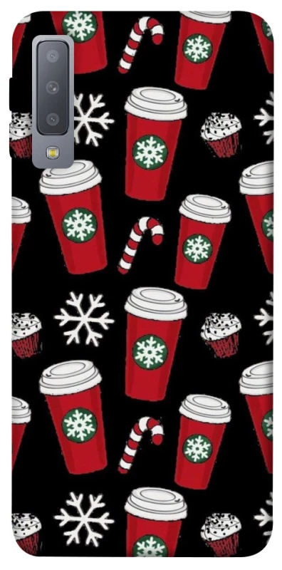 Чохол на Samsung A750 Galaxy A7 (2018) Новорічний v40 фото 1 з 1