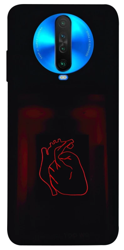 Чохол на Xiaomi Poco X2 Червоне серце фото 1 з 1