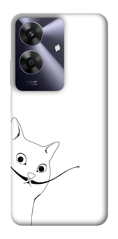 Чехол на Realme Note 60 Кот Дали фото 1 из 1