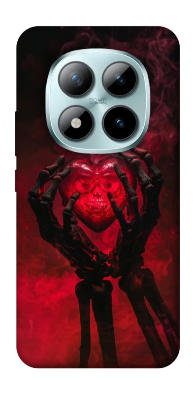 Чохол на Xiaomi Redmi Note 15 Pro+ 5G Heart in the hands of a skeleton фото 1 з 1