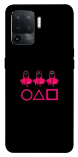 Чехол на Oppo Reno 5 Lite squid game v3 фото 1 из 1