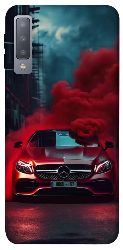 Чохол на Samsung A750 Galaxy A7 (2018) Mercedes in smoke фото 1 з 1