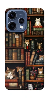 Чохол на Oppo Reno 15 Cats & Books фото 1 з 2