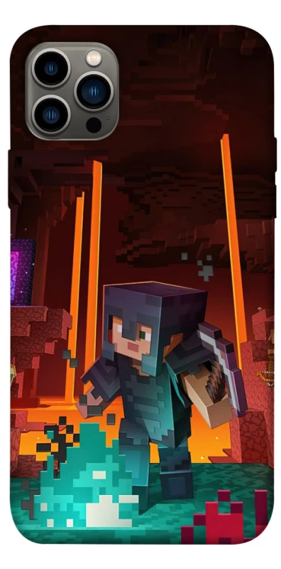 Чохол на Apple iPhone 12 Pro (6.1") Minecraft game adventure фото 1 з 1