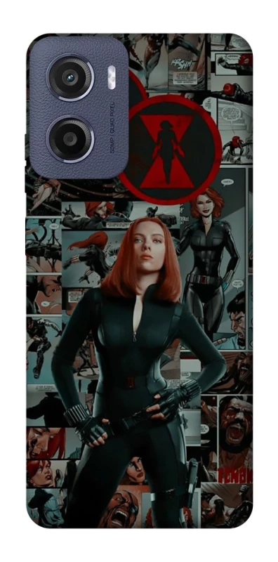 Чохол на Motorola Moto G05 Black Widow фото 1 з 1