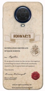 Чехол на Nokia G20 / G10 / 6.3 The Hogwarts acceptance letter фото 1 из 1