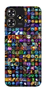 Чехол на ZTE Blade A73 4G Abilities menu ver.1 фото 1 из 1