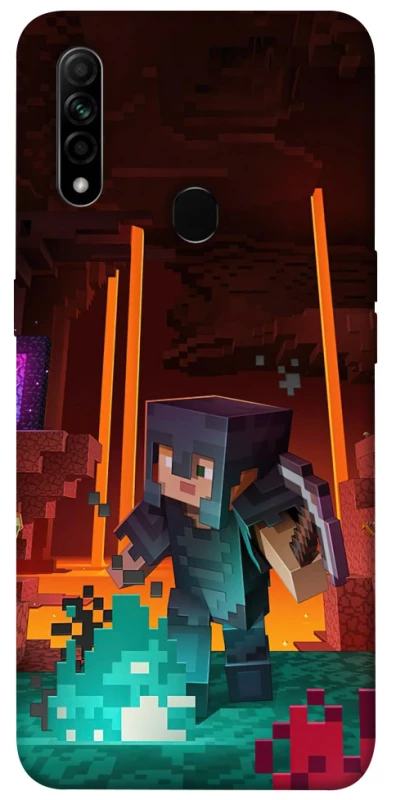 Чехол на Oppo A31 Minecraft game adventure фото 1 из 1