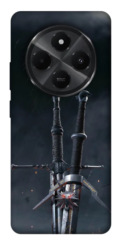 Чехол на Xiaomi Redmi A4 Мечи Ведьмака фото 1 из 1