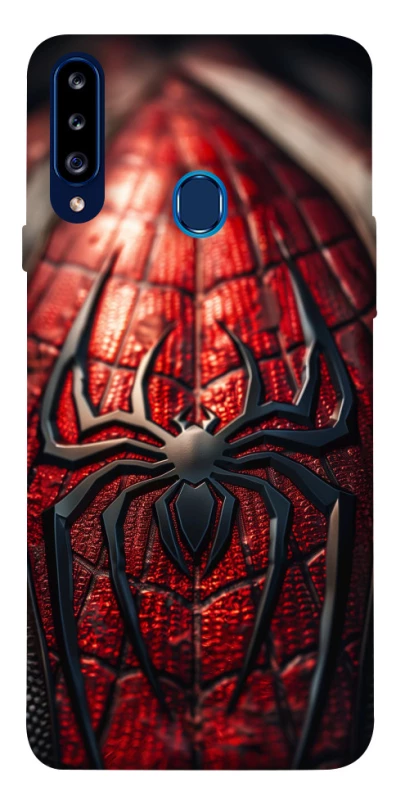 Чохол на Samsung Galaxy A20s Spiderman costume фото 1 з 1