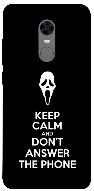 Чехол на Xiaomi Redmi 5 Plus / Redmi Note 5 (Single Camera) Dont Answer The Phone фото 1 из 1
