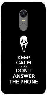 Чехол на Xiaomi Redmi 5 Plus / Redmi Note 5 (Single Camera) Dont Answer The Phone фото 1 из 1
