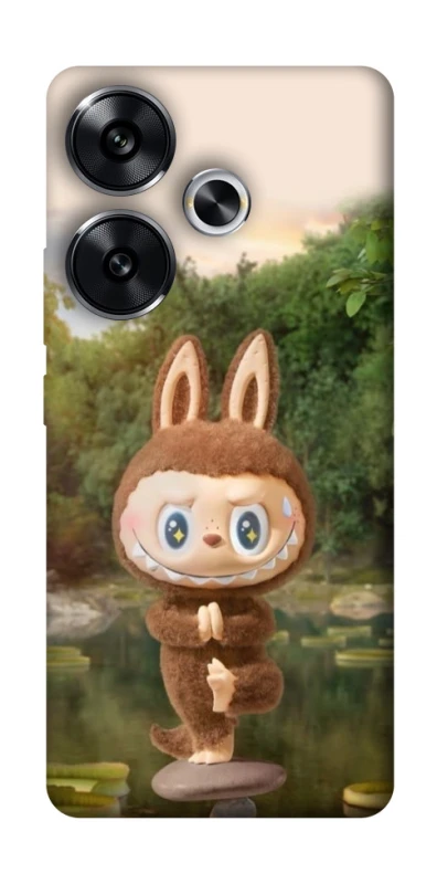 Чохол на Xiaomi Poco F6 Labubu Yoga фото 1 з 1