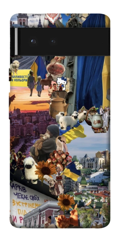 Чохол на Google Pixel 6 Ukraine style ver.2 фото 1 з 1