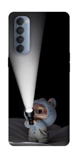 Чохол на Oppo Reno 4 Pro Labubu with flashlight ver.3 фото 1 з 1