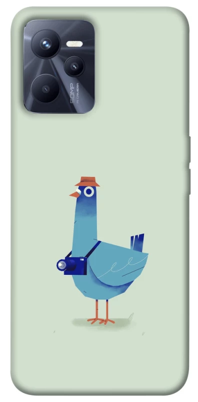 Чехол на Realme C35 Голуб-детектив фото 1 из 1