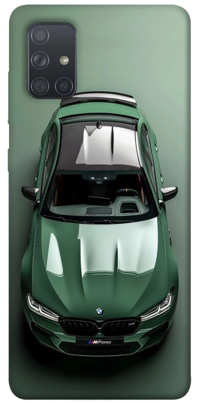 Чехол на Samsung Galaxy A71 BMW green фото 1 из 1