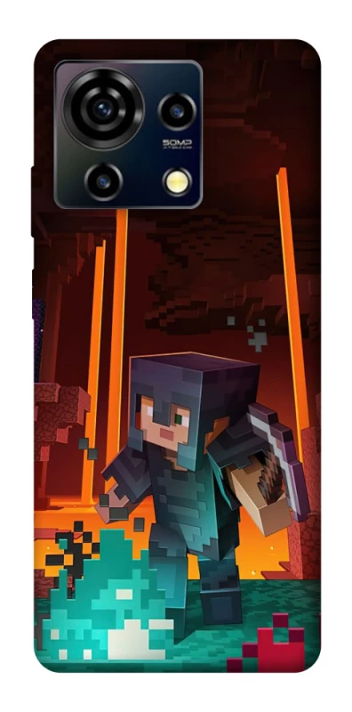 Чохол на ZTE Blade V50 Vita Minecraft game adventure фото 1 з 1