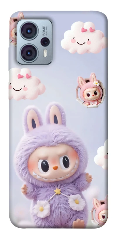Чохол на Motorola Moto G23 Labubu & clouds фото 1 з 1