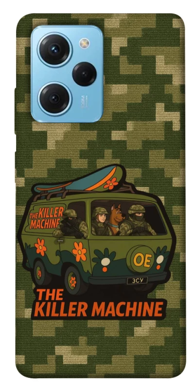 Чехол на Xiaomi Poco X5 Pro 5G Funny machine фото 1 из 1