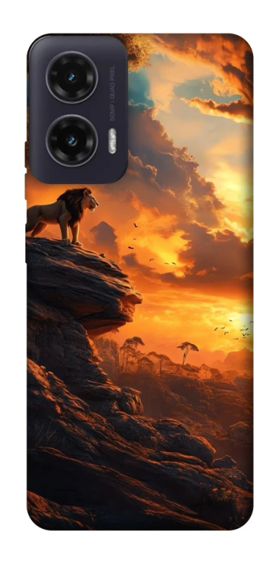 Чохол на Motorola Moto G35 lion king фото 1 з 1