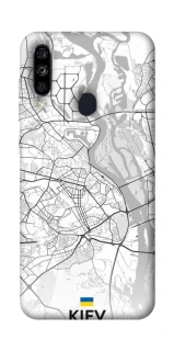 Чохол на ZTE Blade A7 (2020) Kiev white map фото 1 з 1