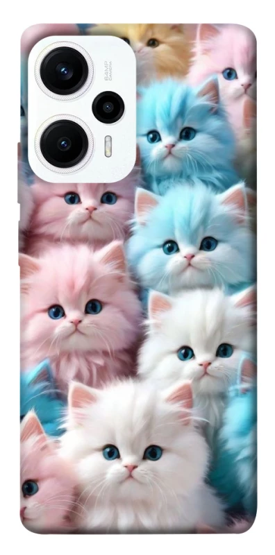 Чохол на Xiaomi Poco F5 / Note 12 Turbo Kittie Love фото 1 з 1