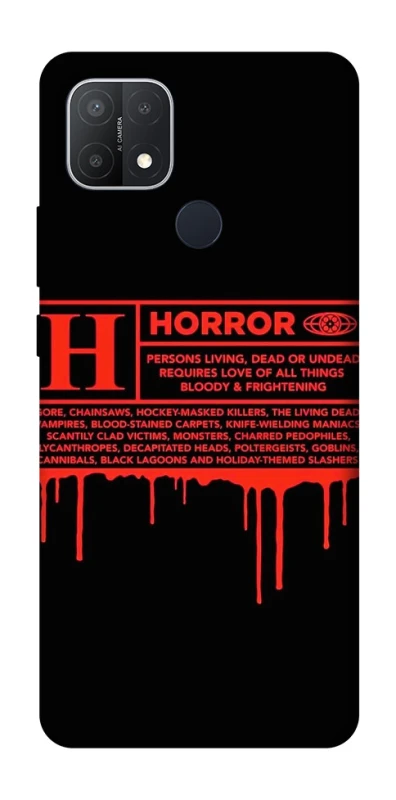 Чохол на Oppo A15s / A15 Horror Halloween фото 1 з 1