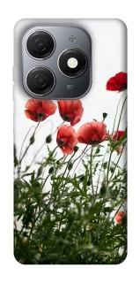 Чехол на TECNO Spark 20 Поле маков фото 1 из 1