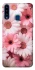 Чехол на Samsung Galaxy A20s Розовые цветы v2 фото 1 из 1