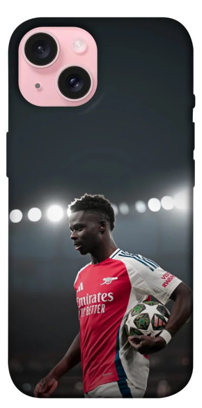 Чохол на Apple iPhone 15 (6.1") FC Arsenal v5 фото 1 з 1