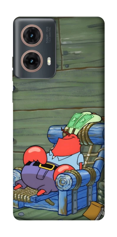 Чохол на Motorola Moto G85 Mr.Krabs фото 1 з 1